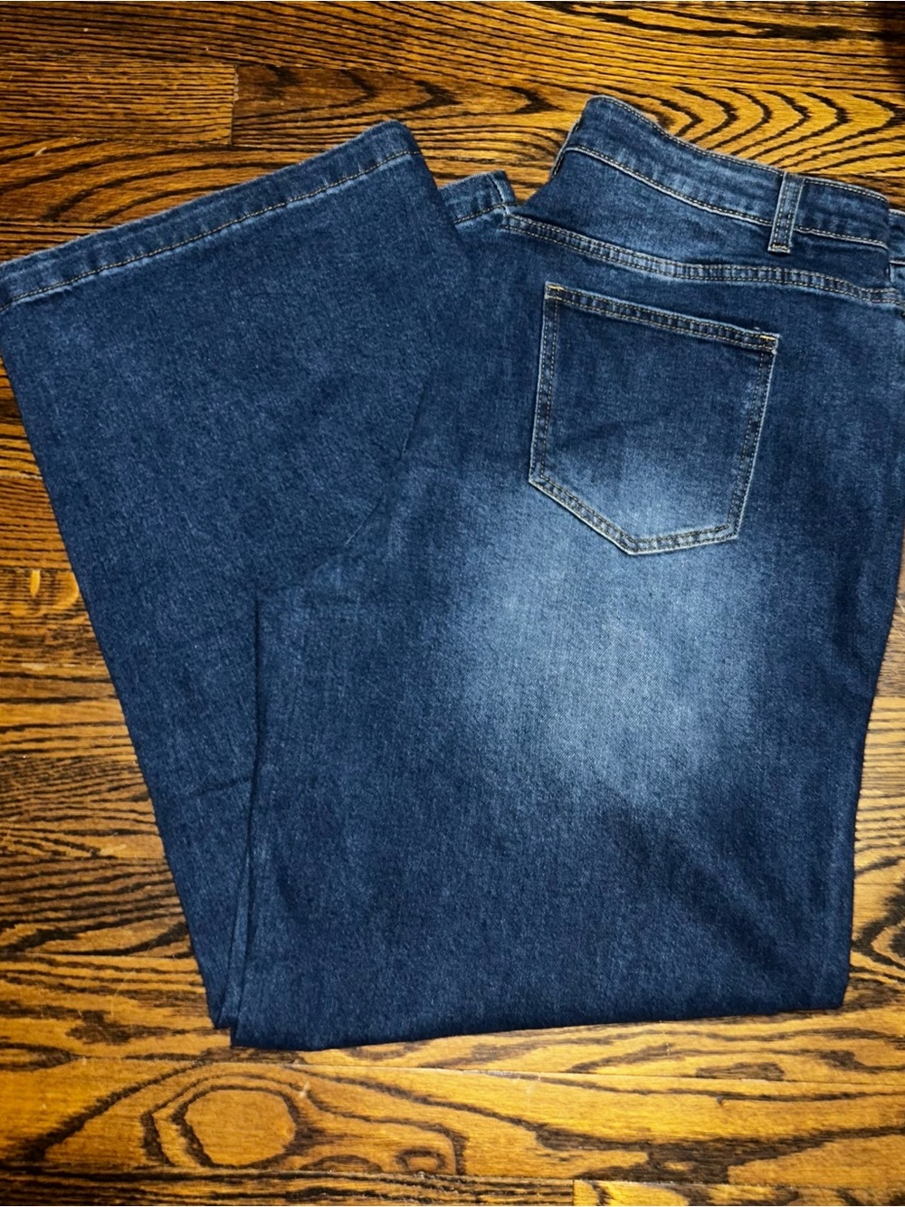 Classic Dark Blue Women’s straight leg Jeans